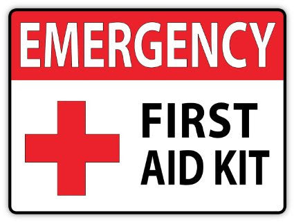 First Aid Kit Sign Printable