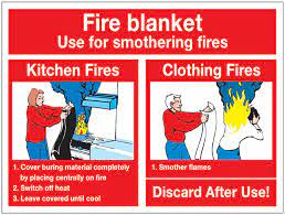 Load video: Protect your life and property with a fire blanket