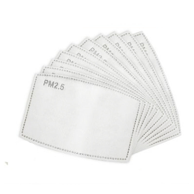 Mask filter pm2.5 filter 5-layer protective filter element activated carbon filter cloth mask gasket