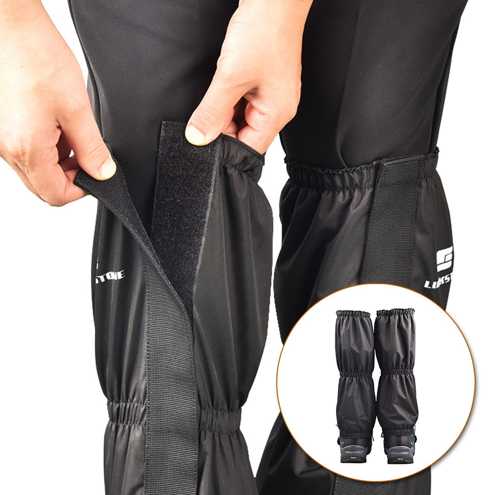 Outdoor Snow Gaiters Hiking Trekking Legging Gaiter Shoes Cover Camping Climbing Skiing Waterproof Boots Gaiters Leg Warmer