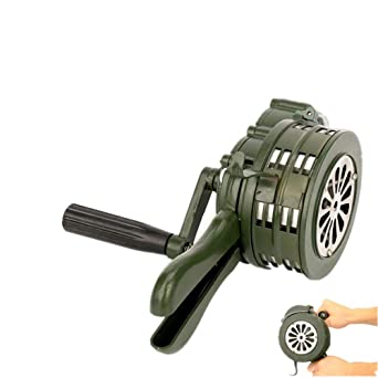 Hand Crank Siren, Handheld