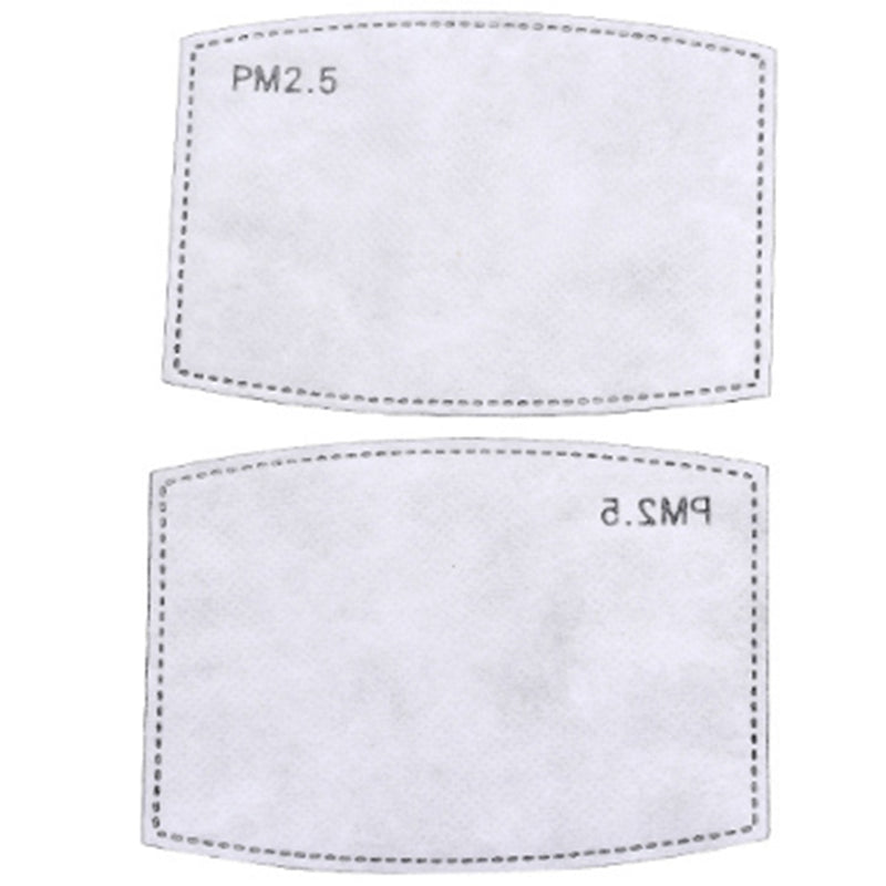 Mask filter pm2.5 filter 5-layer protective filter element activated carbon filter cloth mask gasket