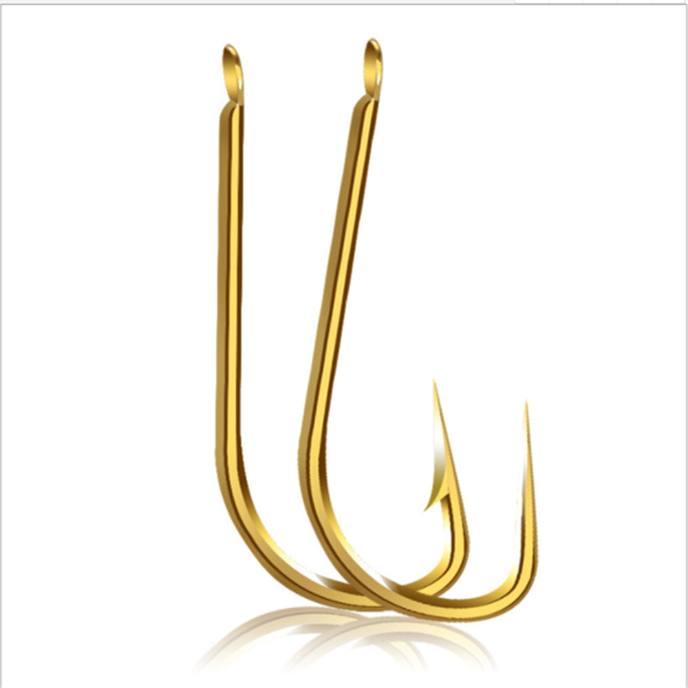 10 pcs Tungsten Steel Fishing Hook Barbed Carp Fishing Hook Single Circle Fishhook Sea Accessories Tackle