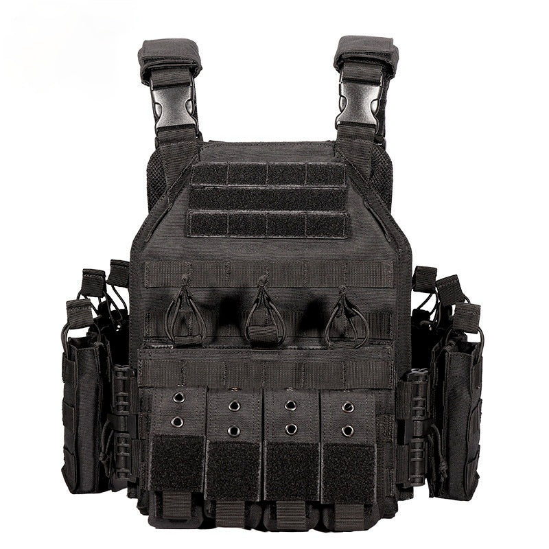 Safety Actical Vest Tactical Military Vest Quick Release Airsoft Vest Adjustable for Adults Wear-resistant Combat Vest