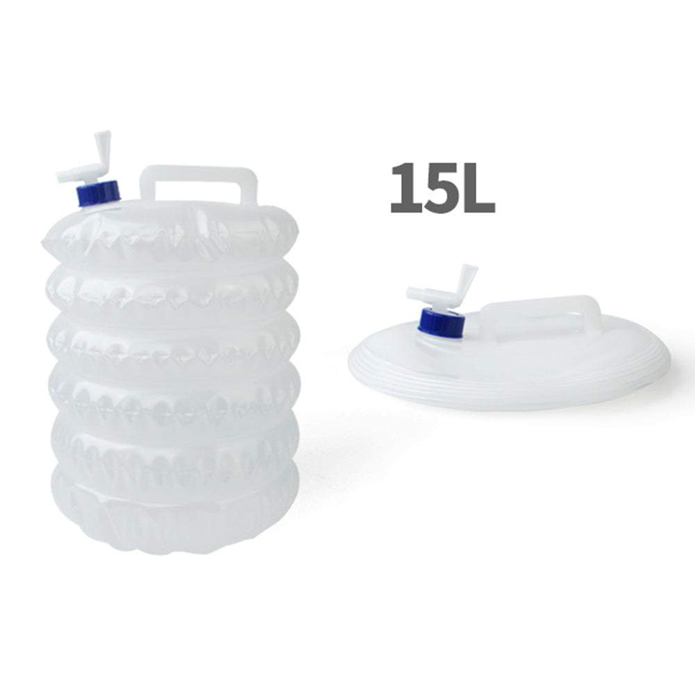 Foldable Water Containers Folding Water Bucket Outdoor Camping Water Storage Bag Plastic Foldable Camping Drinking Water Bucket