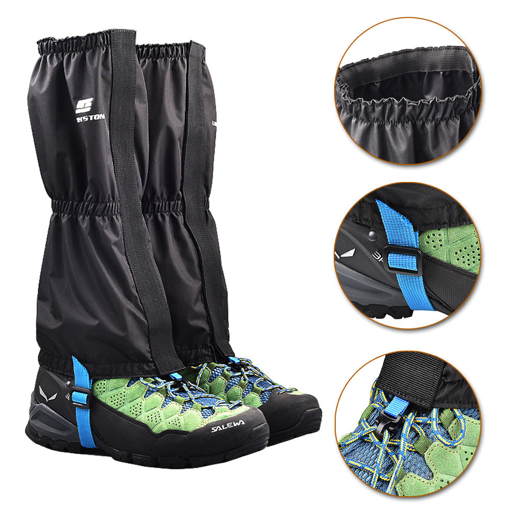 Outdoor Snow Gaiters Hiking Trekking Legging Gaiter Shoes Cover Camping Climbing Skiing Waterproof Boots Gaiters Leg Warmer