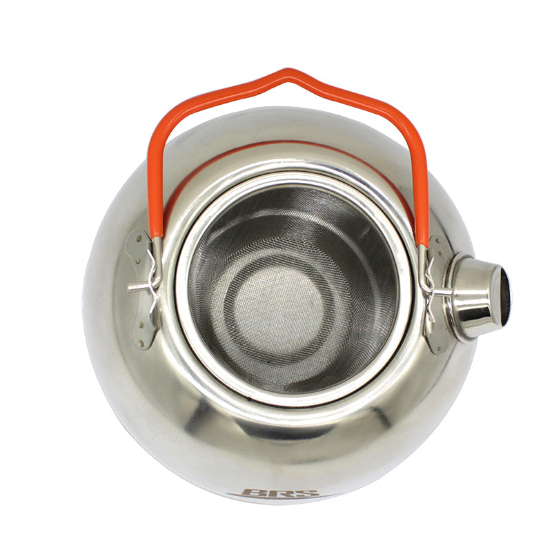 Stainless Steel Tea Pot Camping Kettle Outdoor Water Kettle New Camping pot Kettle Outdoor Cookware