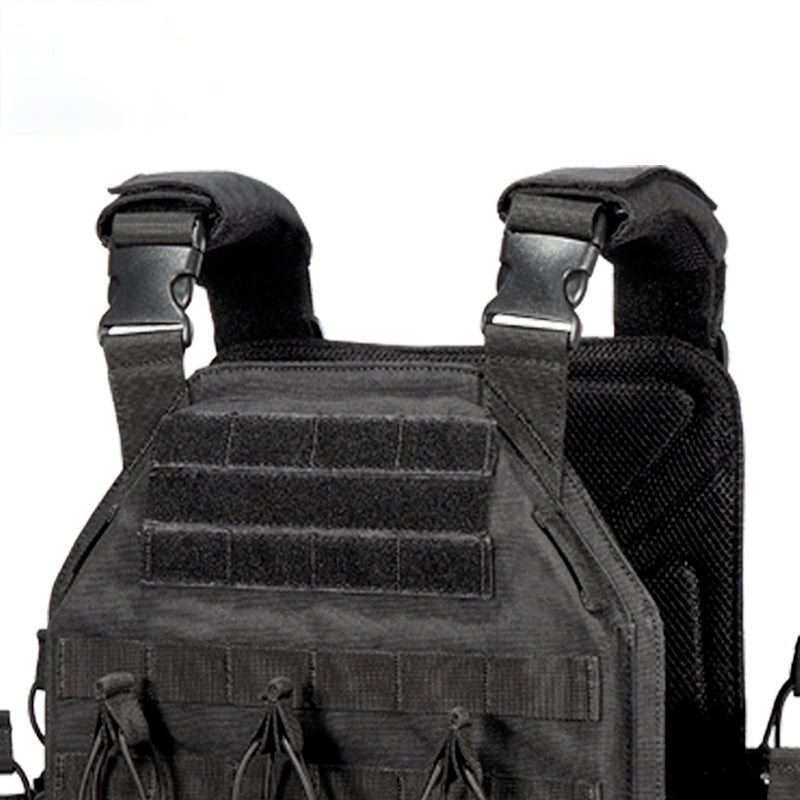 Safety Actical Vest Tactical Military Vest Quick Release Airsoft Vest Adjustable for Adults Wear-resistant Combat Vest