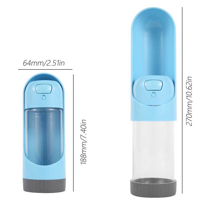 Portable Dog water bottle Bowl Waterer for pet Dog gourd drinker Feeder Travel Puppy Drinking Outdoor Dispenser Accessories