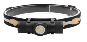 D10 Single LED Rechargeable Headlamp
