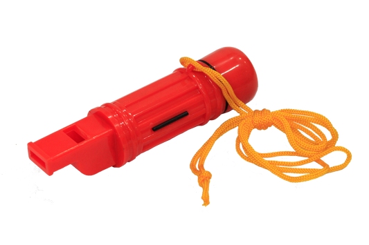 Survival Cylinder Whistle 5 in 1