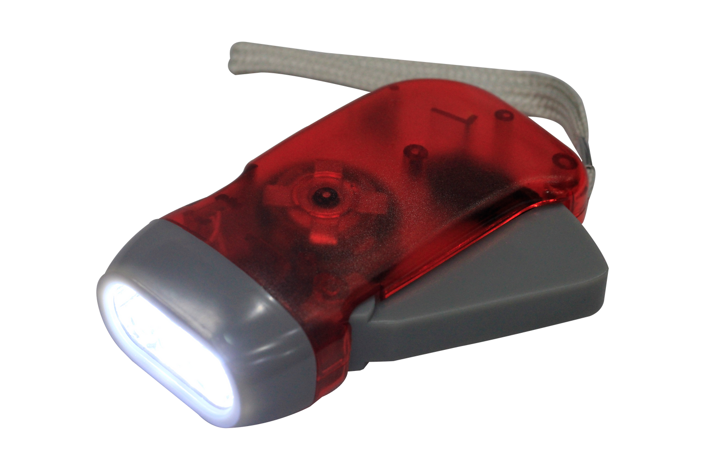 Hand Crank Dynamo Flashlight