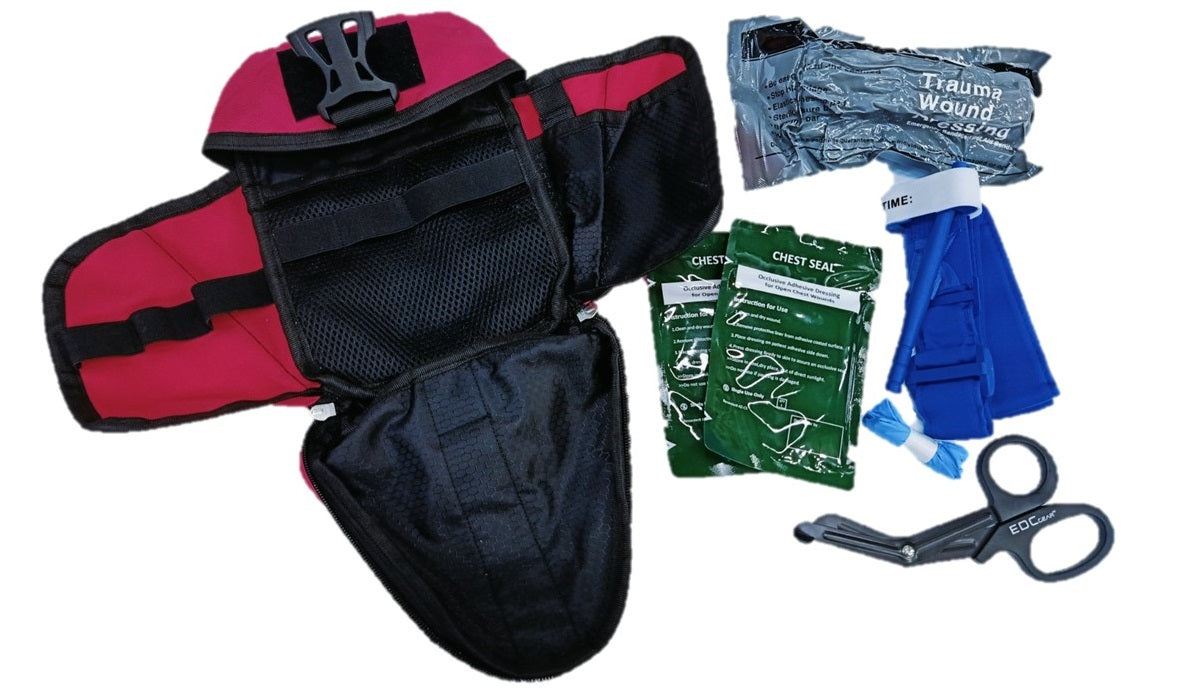 Pouched Emergency Lightweight Trauma Kit