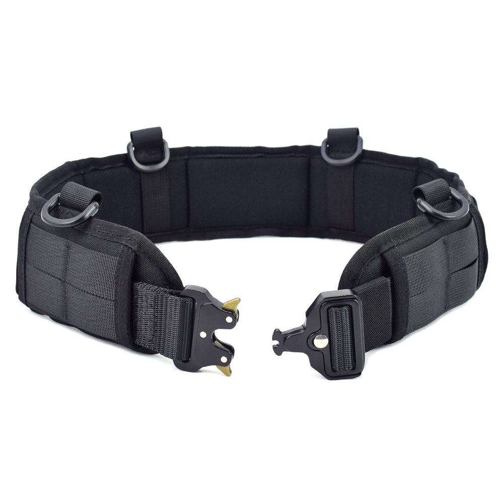 Sport Military Tactical Molle Belt Men Waistband Training Hunting Airsoft Belt Combat Soft Padded Adjustable Waist Belt