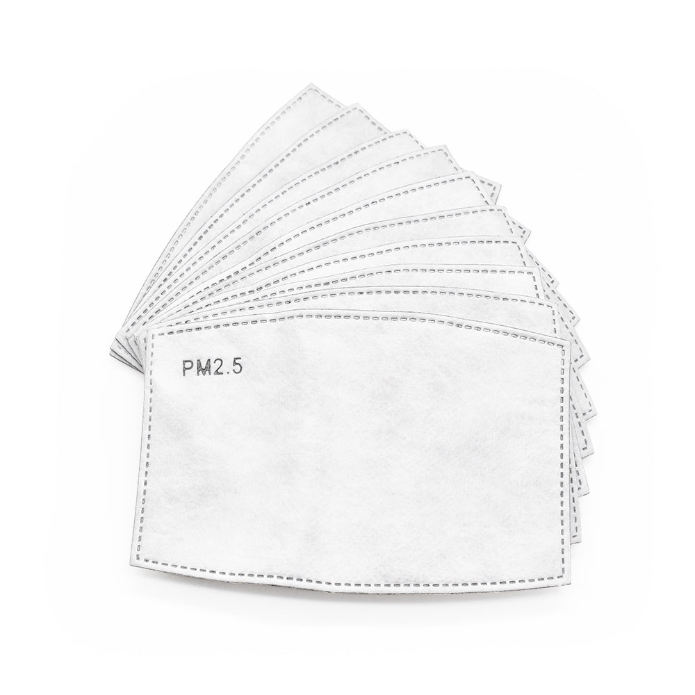 Mask filter pm2.5 filter 5-layer protective filter element activated carbon filter cloth mask gasket