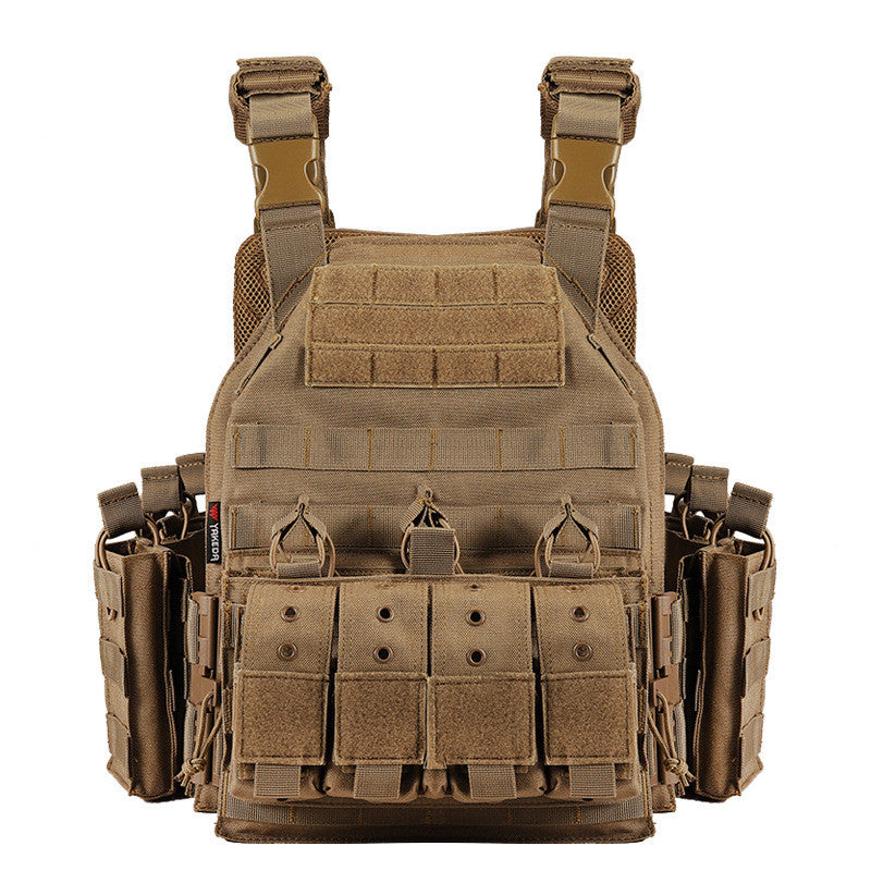 Safety Actical Vest Tactical Military Vest Quick Release Airsoft Vest Adjustable for Adults Wear-resistant Combat Vest