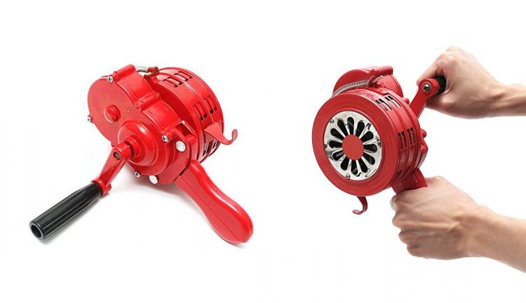 Hand Crank Siren, Handheld