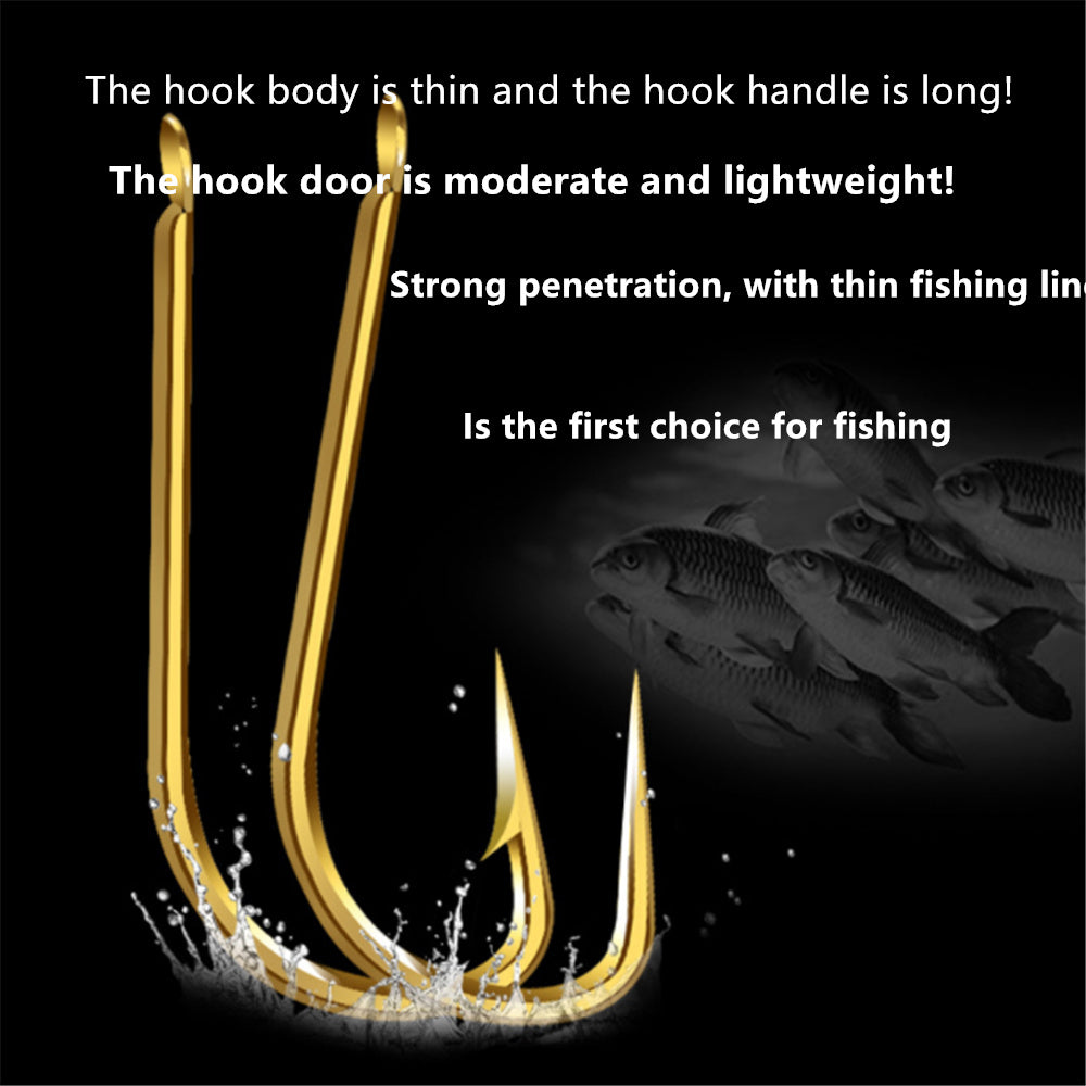 10 pcs Tungsten Steel Fishing Hook Barbed Carp Fishing Hook Single Circle Fishhook Sea Accessories Tackle