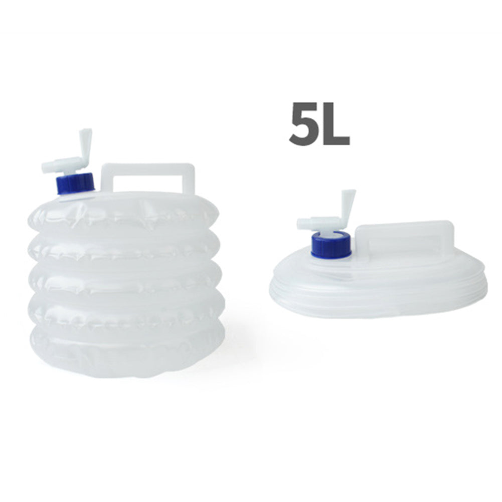 Foldable Water Containers Folding Water Bucket Outdoor Camping Water Storage Bag Plastic Foldable Camping Drinking Water Bucket