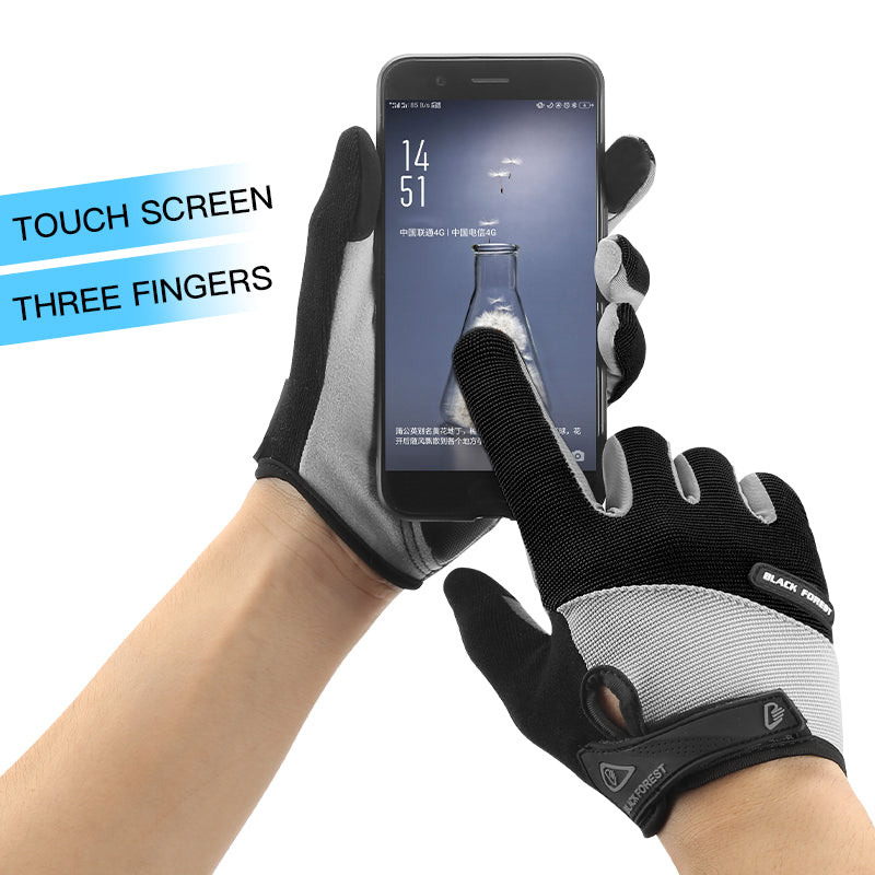 Outdoor Hiking Gloves Tacticos Luva Anti-slip Resistant Fabric Touch Screen Gloves For Sports Winter Men Women Climbing Gloves
