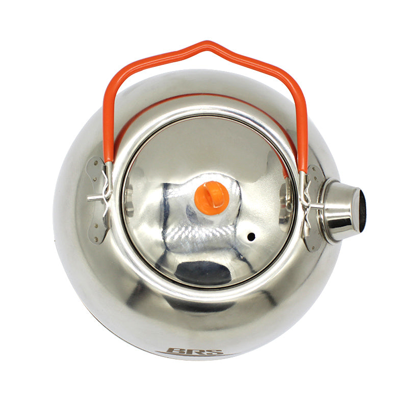 Stainless Steel Tea Pot Camping Kettle Outdoor Water Kettle New Camping pot Kettle Outdoor Cookware