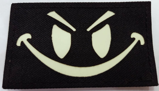 Mean Smile Glow in the Dark Morale Patch