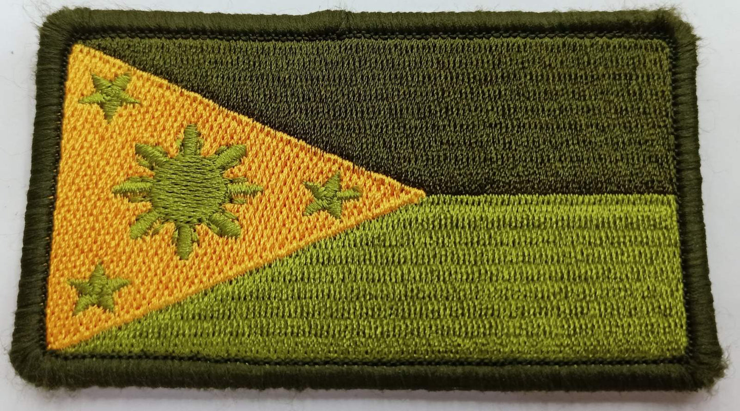 Embroidered Philippine Flag Morale Patch