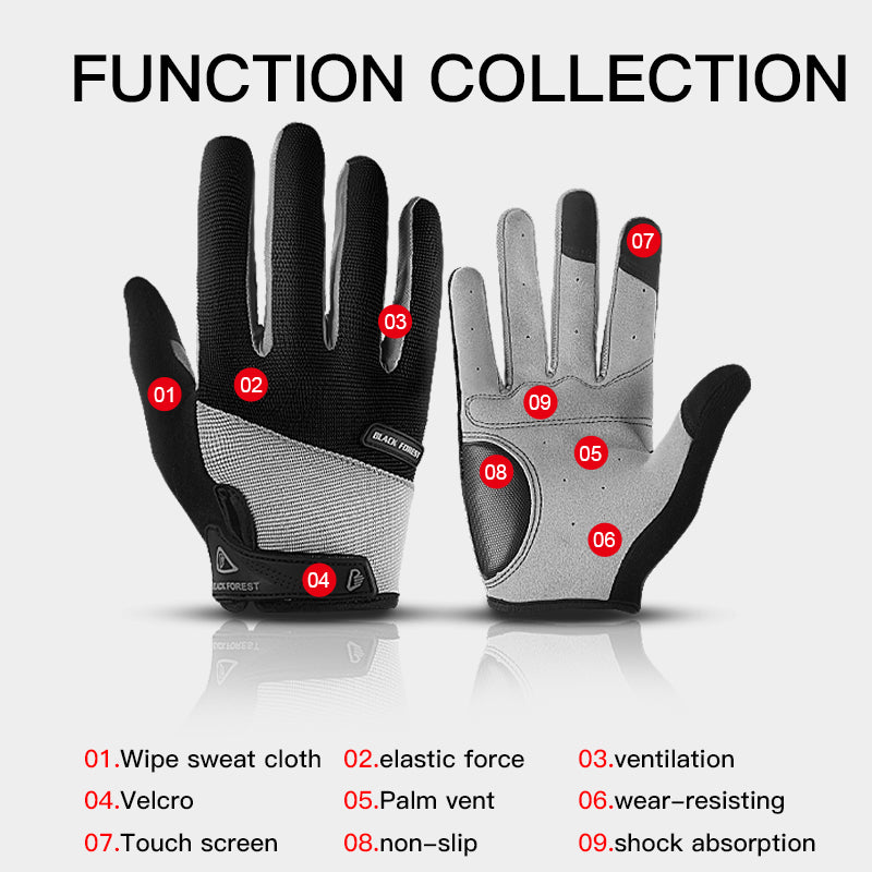 Outdoor Hiking Gloves Tacticos Luva Anti-slip Resistant Fabric Touch Screen Gloves For Sports Winter Men Women Climbing Gloves