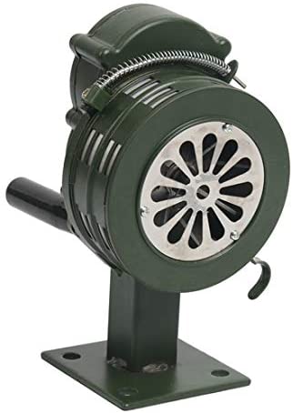 Hand Crank Siren, Tabletop Mounted