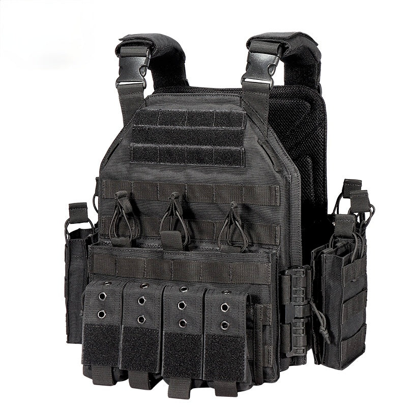 Safety Actical Vest Tactical Military Vest Quick Release Airsoft Vest Adjustable for Adults Wear-resistant Combat Vest