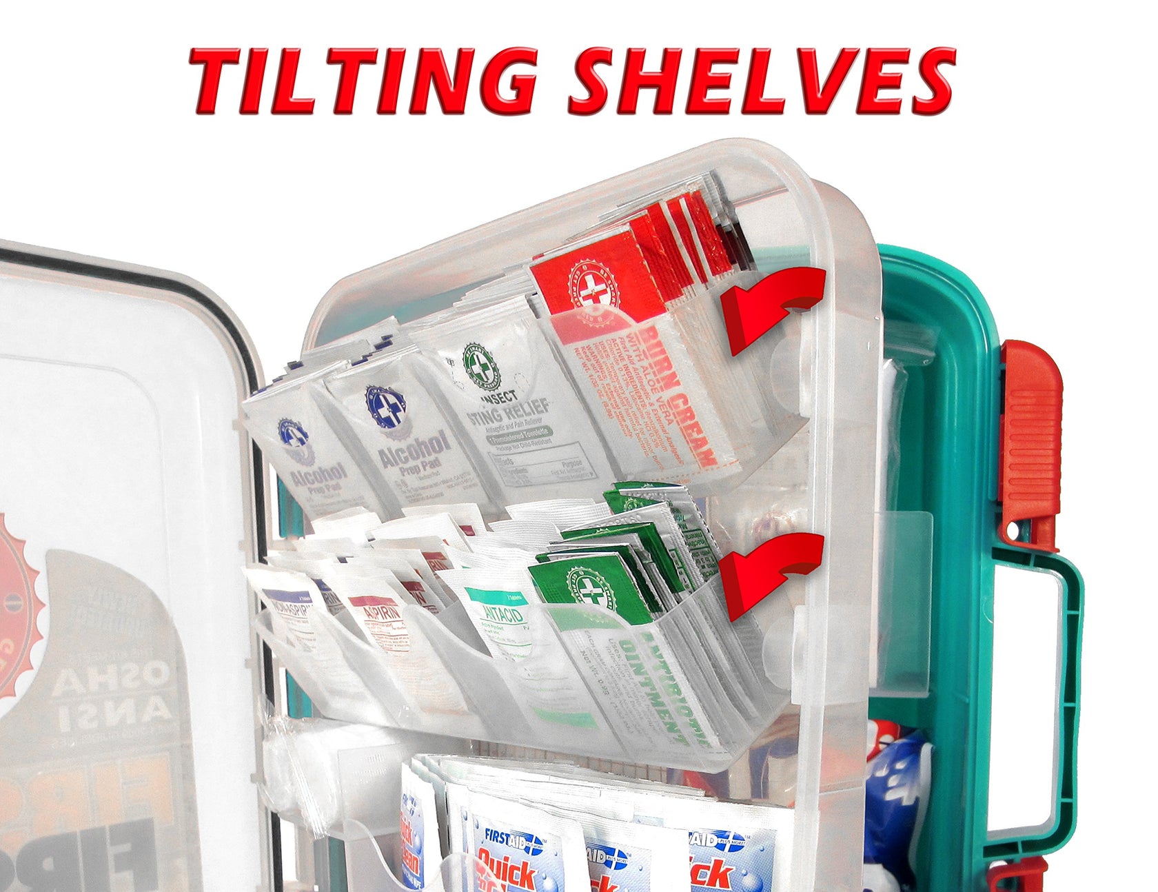 First Aid Kit, OSHA/ANSI Rated Para Shop Manila