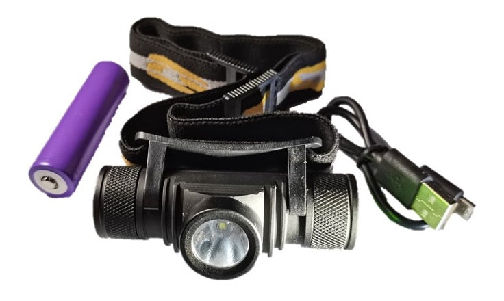 D10 Single LED Rechargeable Headlamp