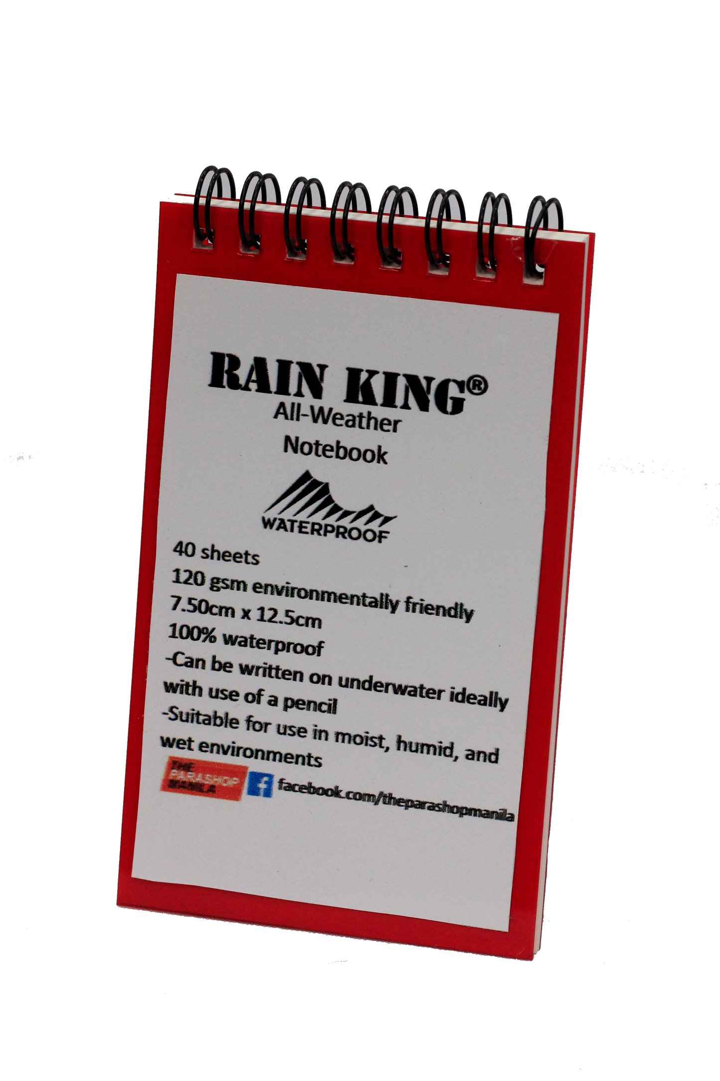 Rain King All Weather Waterproof Notebook