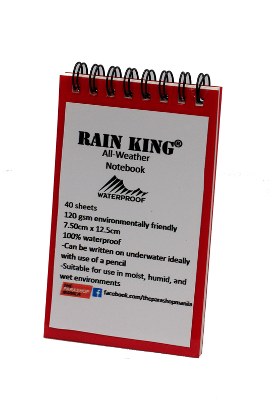 Rain King All Weather Waterproof Notebook