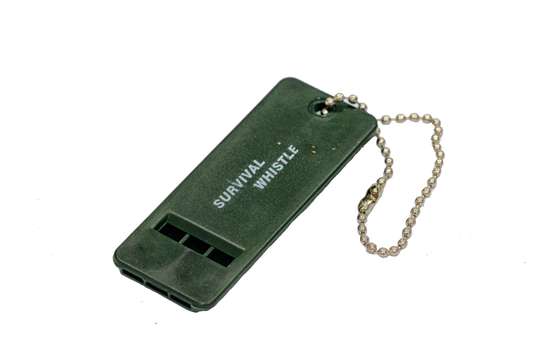 Flat Pocket Survival Whistle