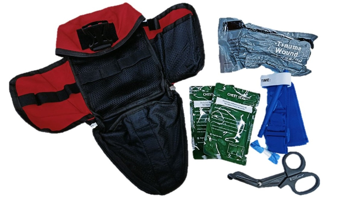 Pouched Emergency Lightweight Trauma Kit