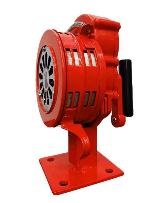 Hand Crank Siren, Tabletop Mounted