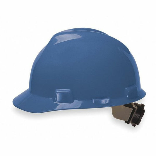 MSA V-Gard Hard Hat, Ratchet Type Suspension