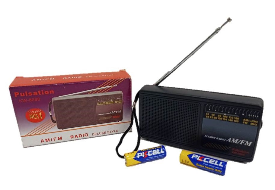 Standard AM/FM Transistor Survival Radio